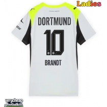 Borussia Dortmund Julian Brandt #10 Replica Away Shirt Ladies 2025-26 Short Sleeve